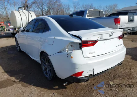2014 Lexus Is 350 z USA, uszkodzony, nr VIN JTHCE1D20E5005207